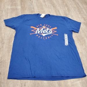 NWT MLB New York Mets Blue Short Sleeve T-shirt Size 2XL